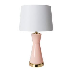   Modern European furniture - Pink Glass Accent Table Lamp - www.oroa.com | Oroa.com