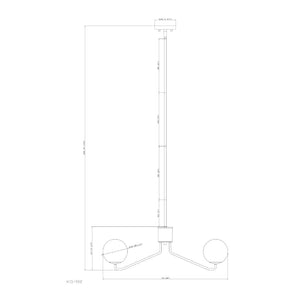   Modern European furniture - 6-Light White Glass Orbs Chandelier - www.oroa.com | Oroa.com