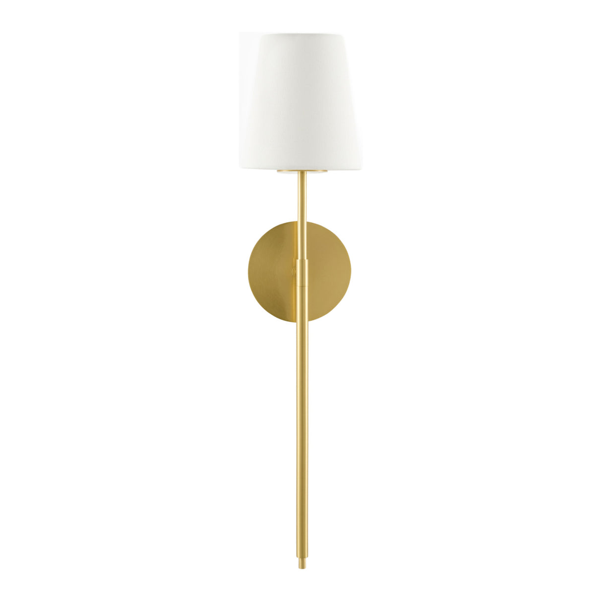   Modern European furniture - White Linen Shade Wall Lamp - www.oroa.com | Oroa.com