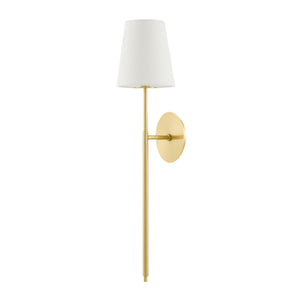   Modern European furniture - White Linen Shade Wall Lamp - www.oroa.com | Oroa.com