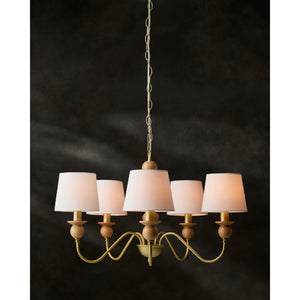   5-Light Linen Classic Chandelier | Oroa.com