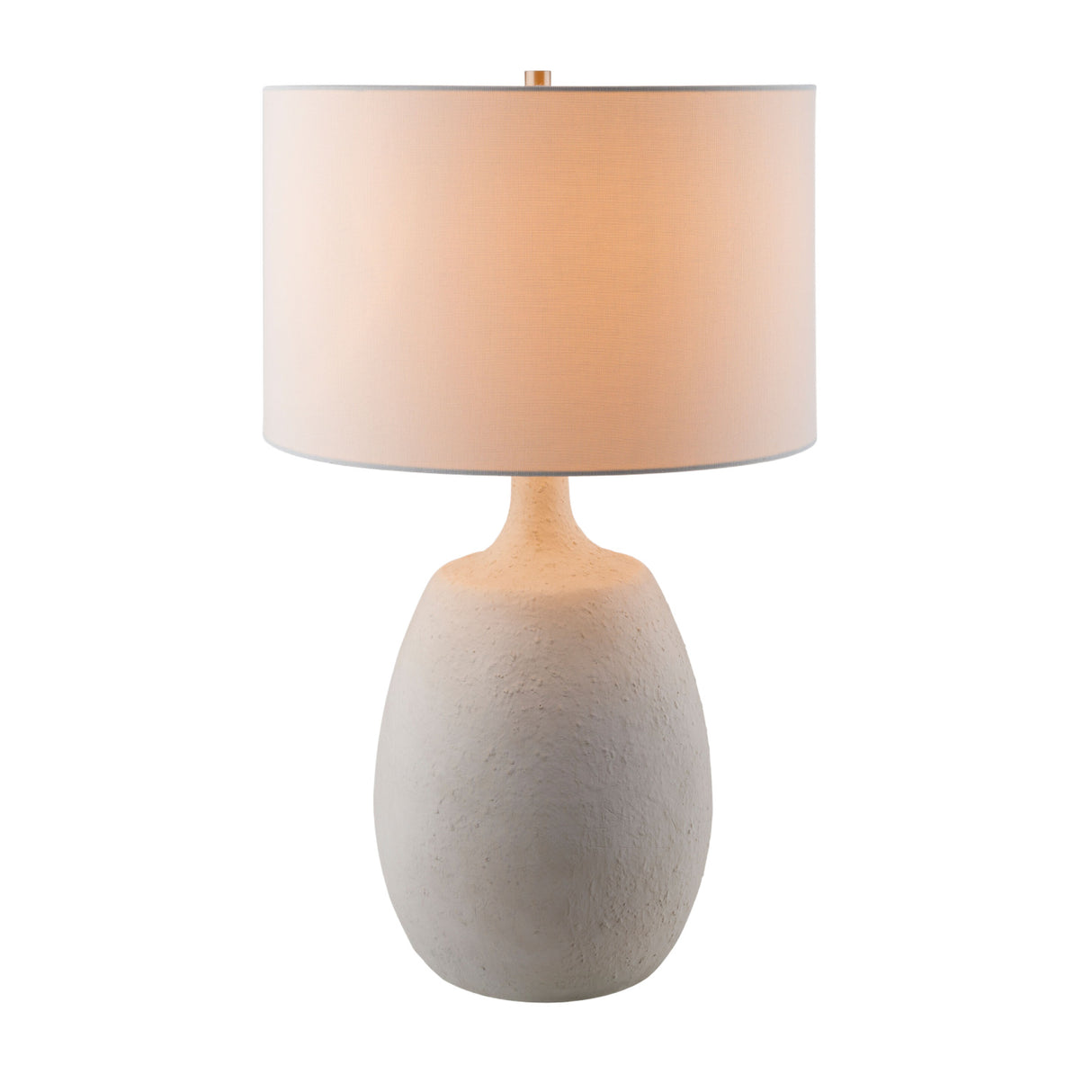   Modern European furniture - White Cement Accent Table Lamp - www.oroa.com | Oroa.com