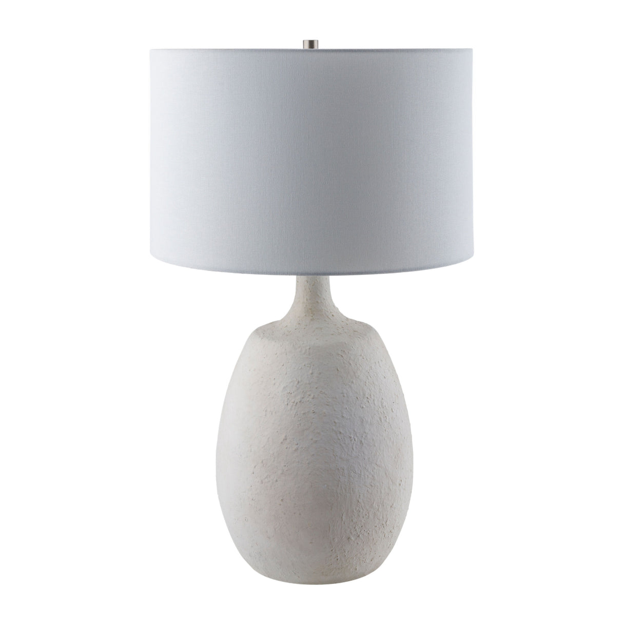   Modern European furniture - White Cement Accent Table Lamp - www.oroa.com | Oroa.com