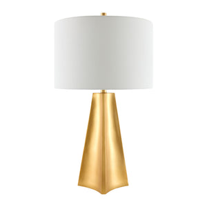   Modern European furniture - Gold Faceted Base Table Lamp - www.oroa.com | Oroa.com