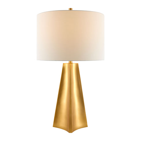   Modern European furniture - Gold Faceted Base Table Lamp - www.oroa.com | Oroa.com