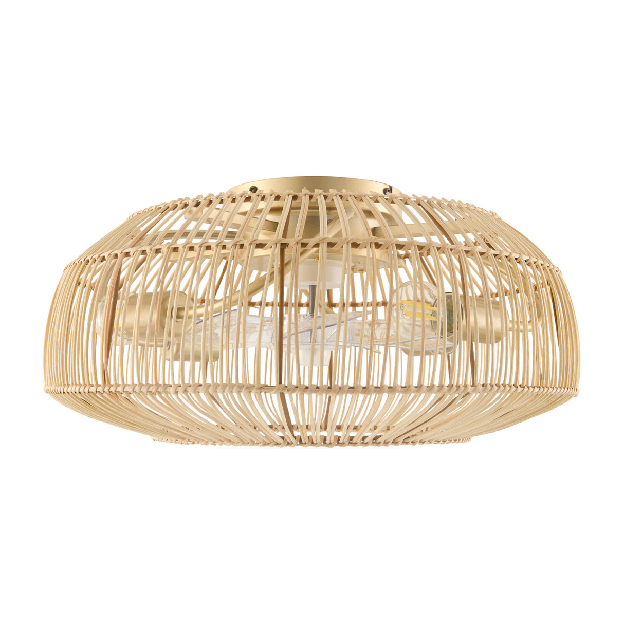   Modern European furniture - Rattan Cane 4-Light Chandelier - www.oroa.com | Oroa.com