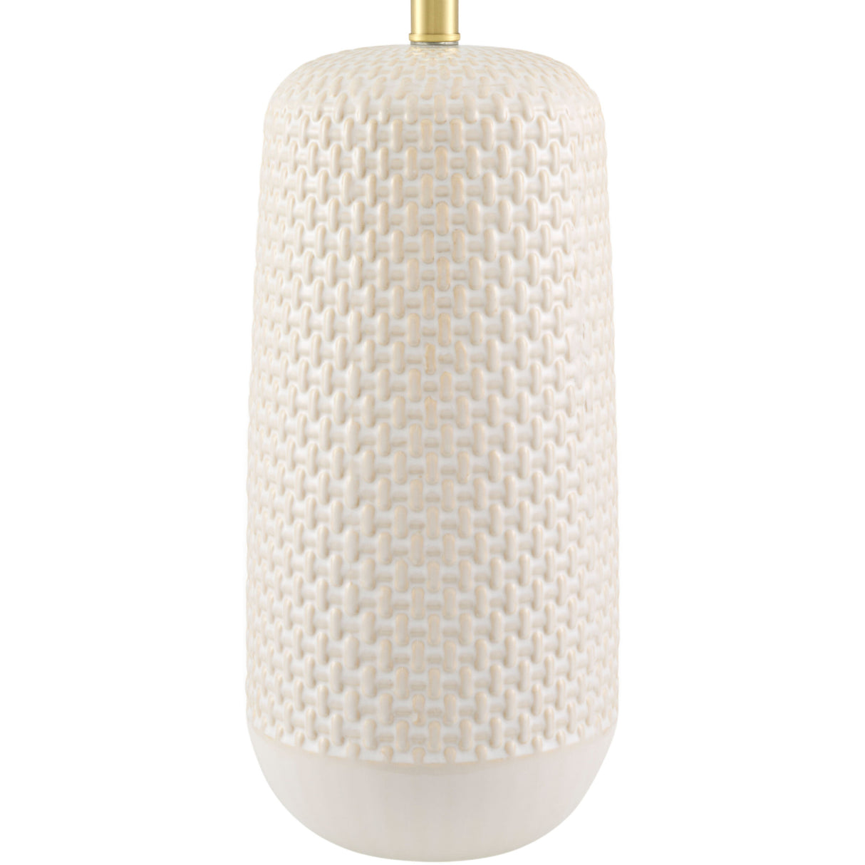   Modern European furniture - Cream Painted Ceramic Table Lamp - www.oroa.com | Oroa.com