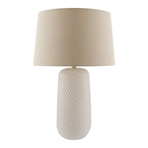   Modern European furniture - Cream Painted Ceramic Table Lamp - www.oroa.com | Oroa.com