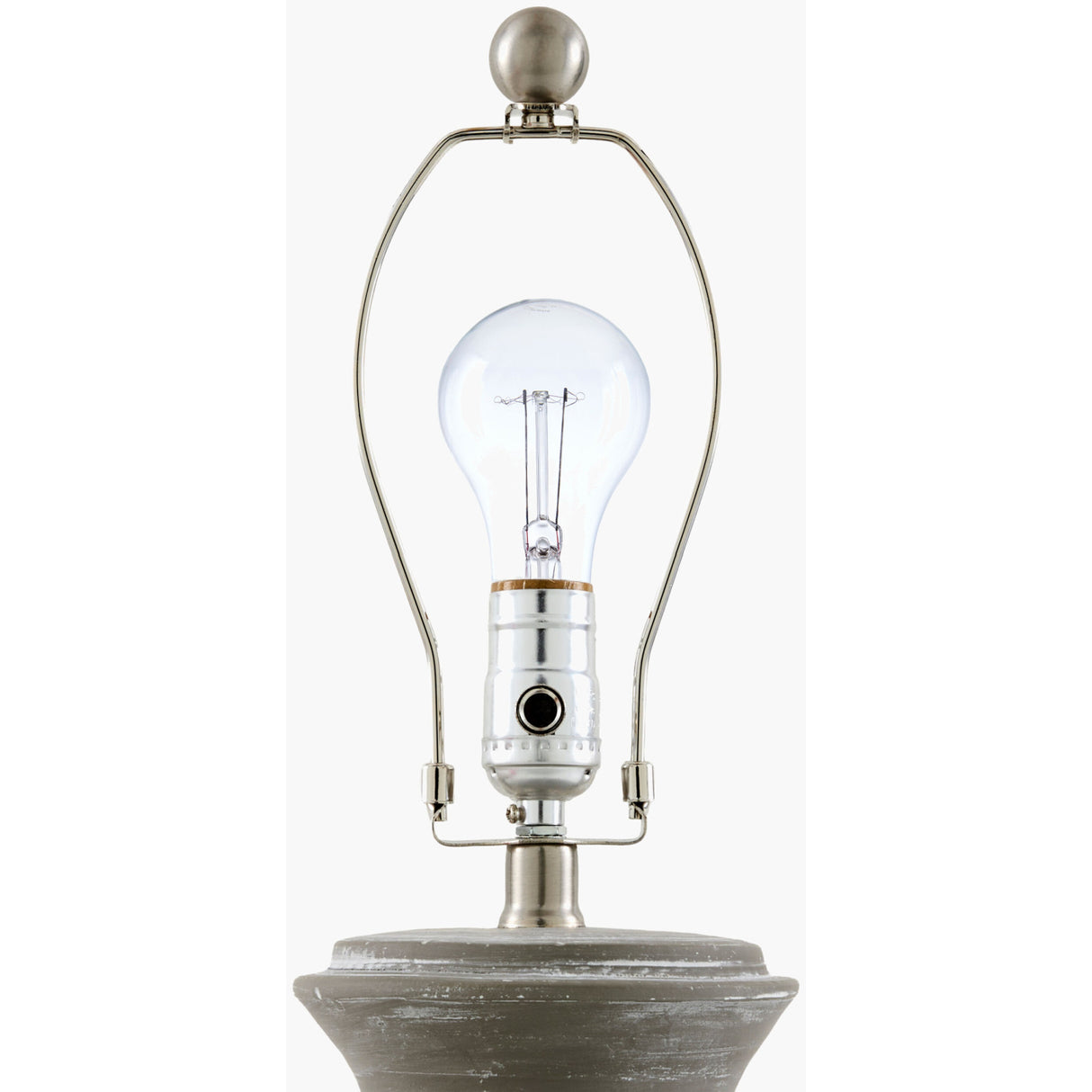   Modern European furniture - Gray Ceramic Linen Table Lamp - www.oroa.com | Oroa.com