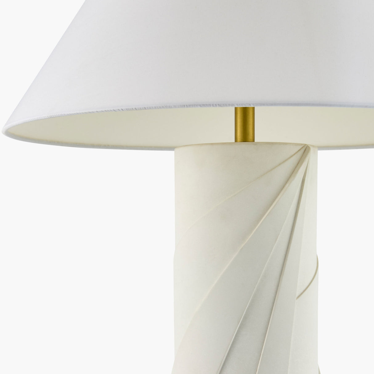  Modern European furniture - White Concrete Cotton Table Lamp - www.oroa.com | Oroa.com