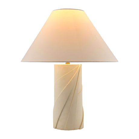   Modern European furniture - White Concrete Cotton Table Lamp - www.oroa.com | Oroa.com