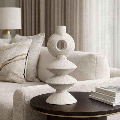   Matte Ceramic Geometrical Vase | Oroa.com