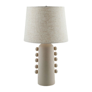   Linen Glazed Ceramic Table Lamp | Oroa.com