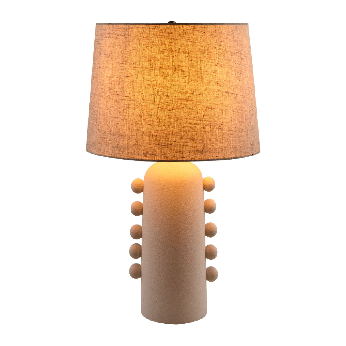   Linen Glazed Ceramic Table Lamp | Oroa.com