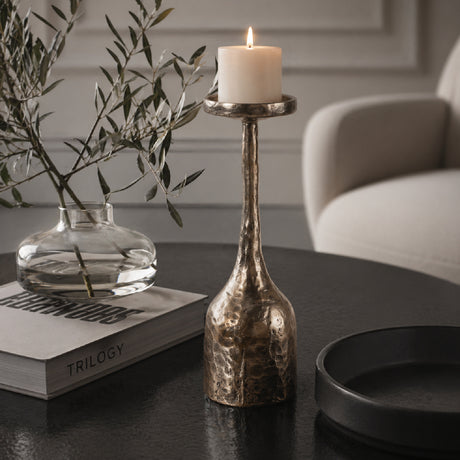   Modern European furniture - Antiqued Iron Candleholder S - www.oroa.com | Oroa.com