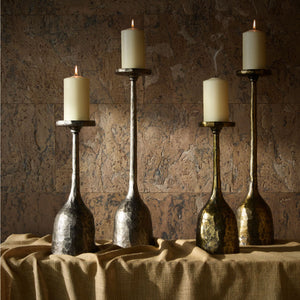   Modern European furniture - Antiqued Iron Candleholder S - www.oroa.com | Oroa.com