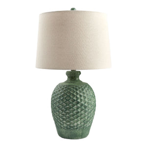   Modern European furniture - Green Cement Accent Table Lamp S - www.oroa.com | Oroa.com