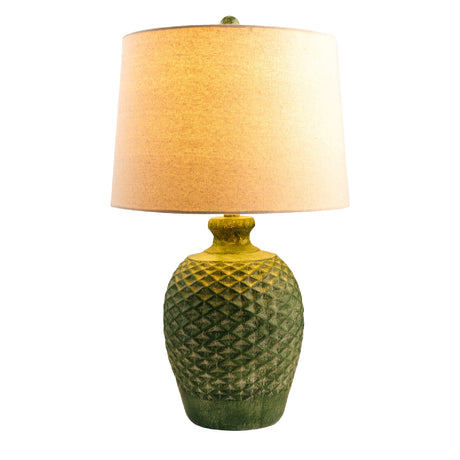   Modern European furniture - Green Cement Accent Table Lamp S - www.oroa.com | Oroa.com