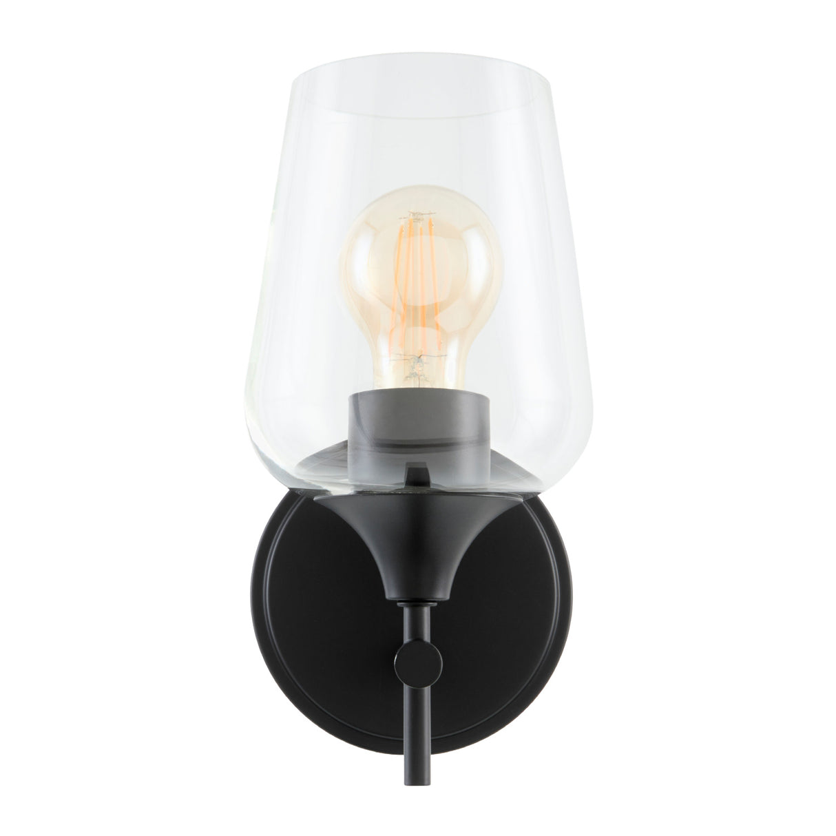   Modern European furniture - Black Framed Glass Wall Lamp - www.oroa.com | Oroa.com