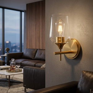   Modern European furniture - Glass Shade Wall Lamp - www.oroa.com | Oroa.com