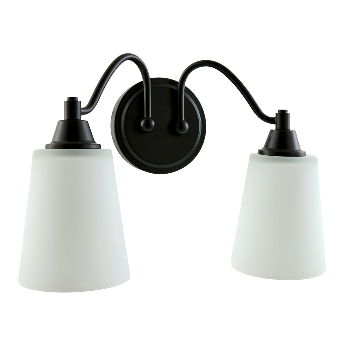   Modern European furniture - Glass Shades 2-Light Wall Lamp - www.oroa.com | Oroa.com