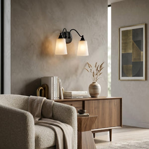  Modern European furniture - Glass Shades 2-Light Wall Lamp - www.oroa.com | Oroa.com