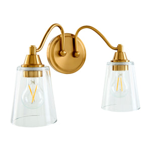   Modern European furniture - Glass Shades 2-Light Wall Lamp - www.oroa.com | Oroa.com