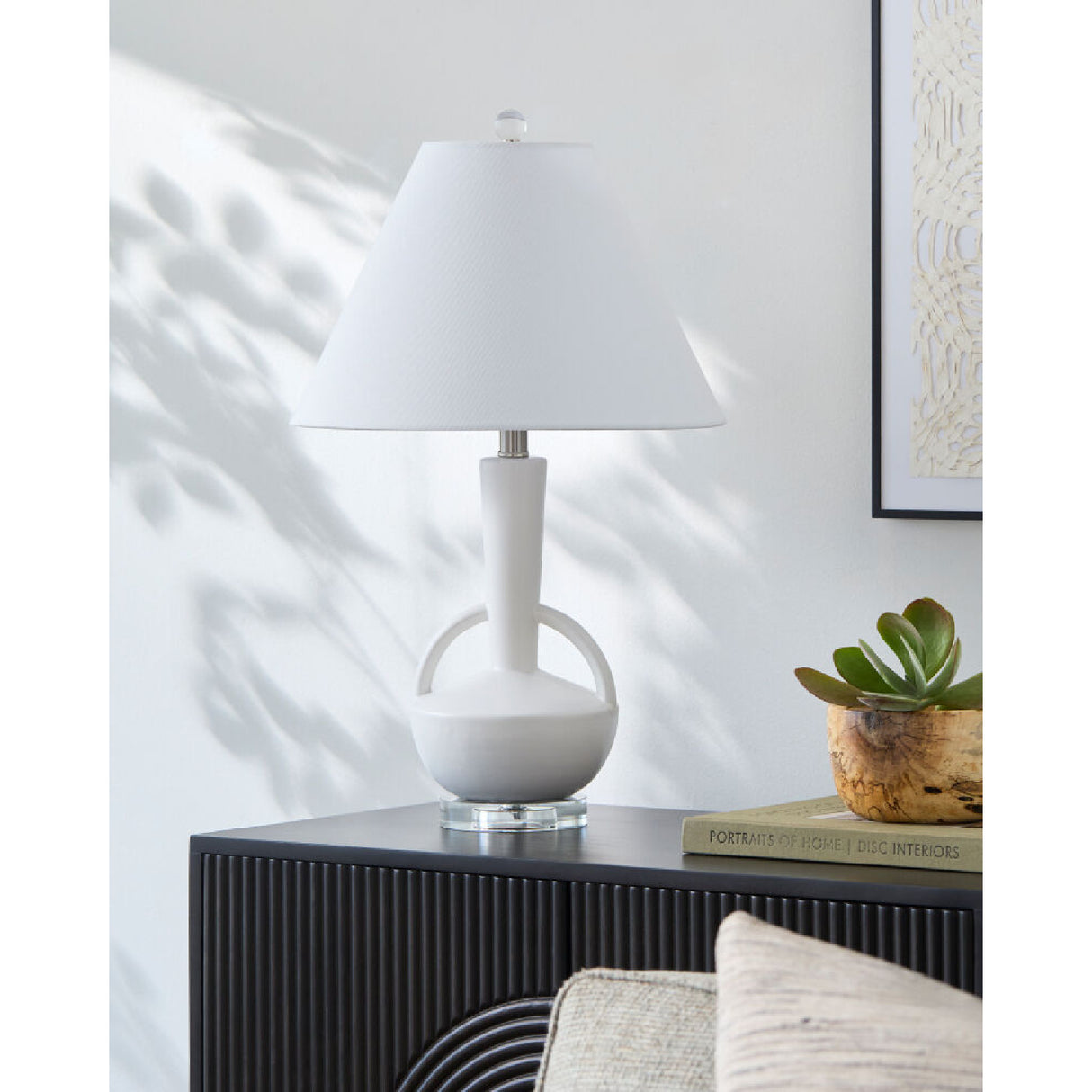   Empire Linen Ceramic Table Lamp | Oroa.com