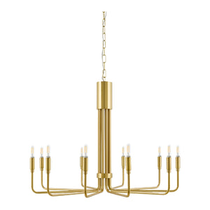   Modern European furniture - Gold 10-Light Pendant Lamp - www.oroa.com | Oroa.com