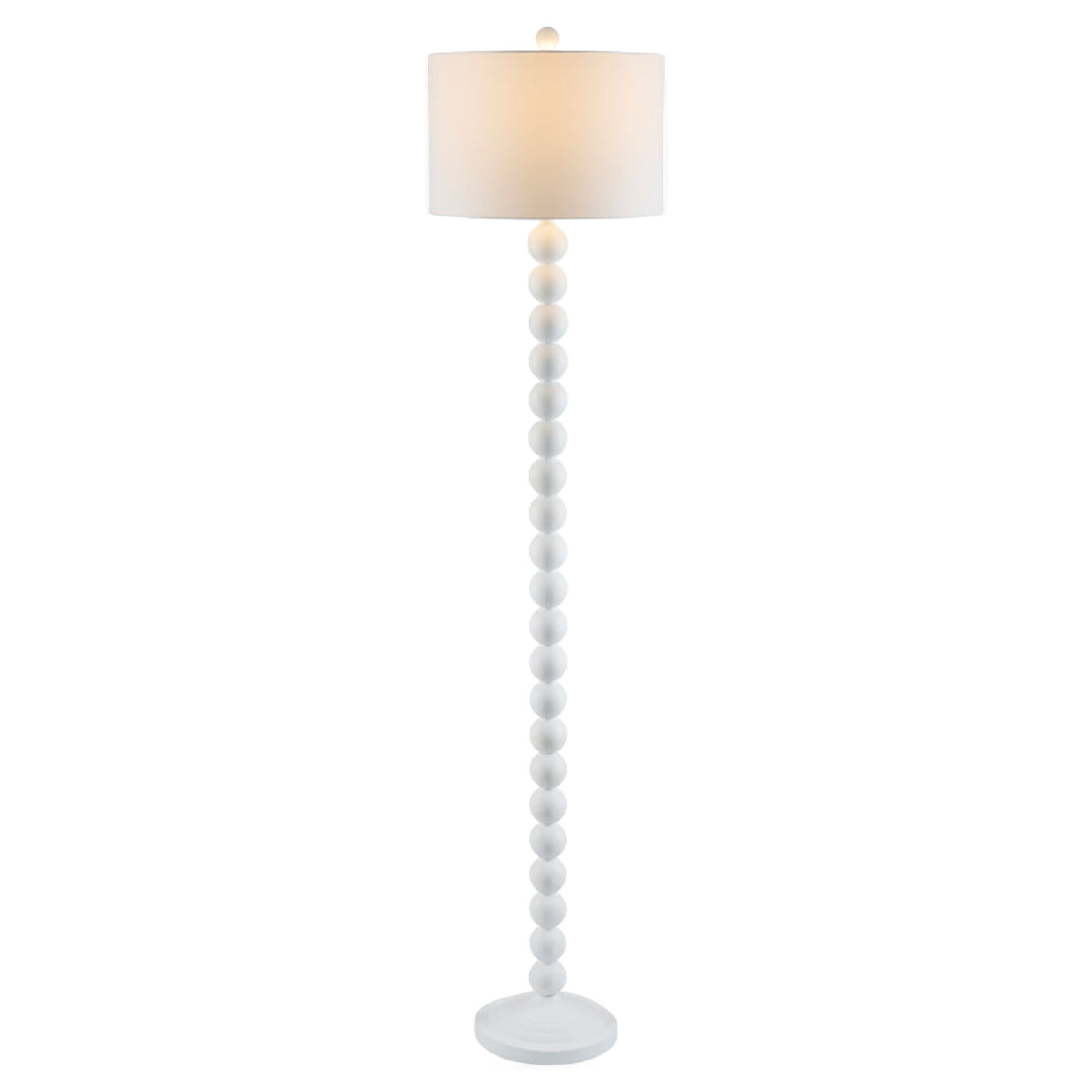   Modern European furniture - Painted White Accent Floor Lamp - www.oroa.com | Oroa.com