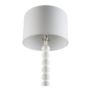   Modern European furniture - Painted White Accent Floor Lamp - www.oroa.com | Oroa.com
