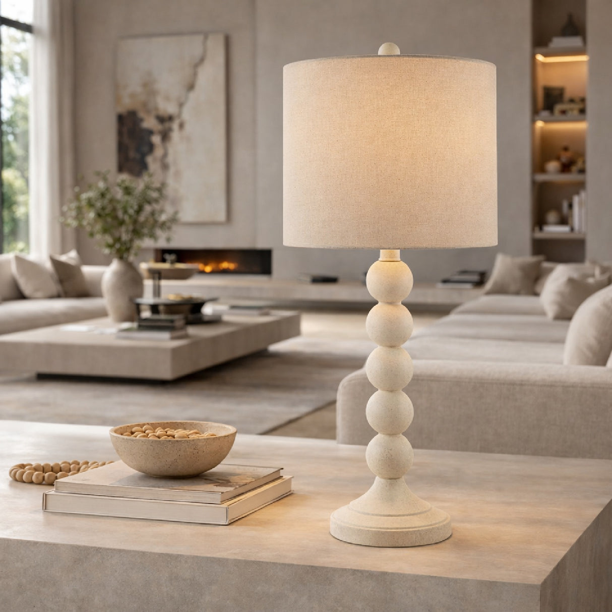   Stacked Spheres Accent Table Lamp L | Oroa.com