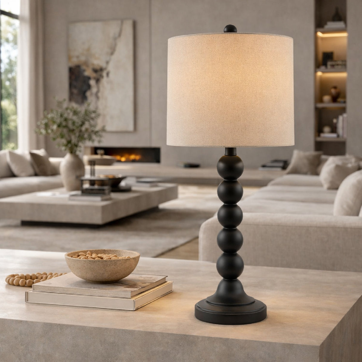   Stacked Spheres Accent Table Lamp S | Oroa.com
