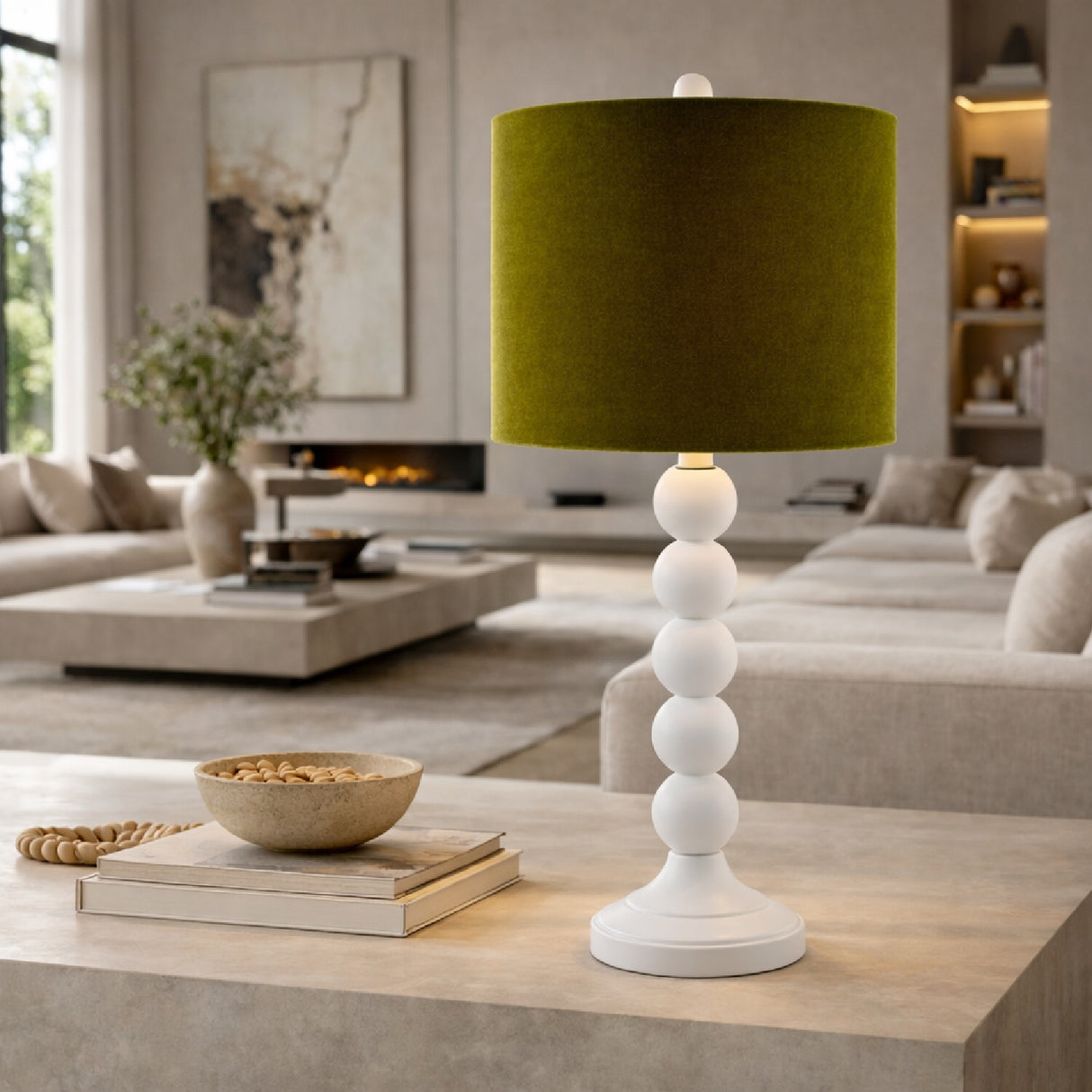   Stacked Spheres Accent Table Lamp S | Oroa.com