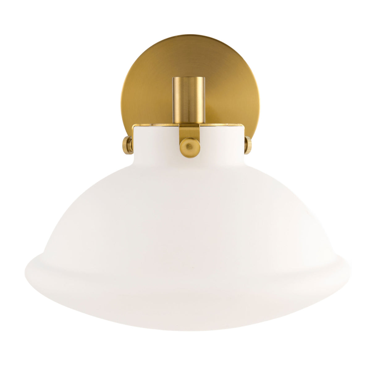   Modern European furniture - White Glass Dome Wall Lamp - www.oroa.com | Oroa.com