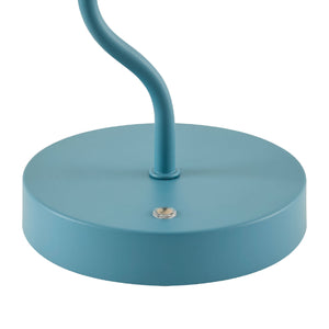   Blue Wavy Accent Table Lamp | Oroa.com