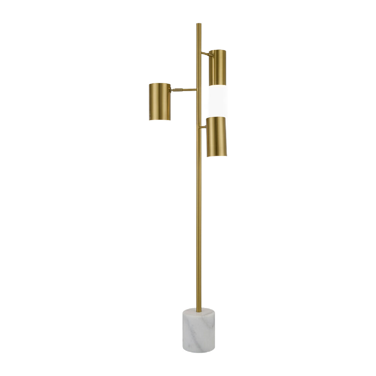   Modern European furniture - Gold 3-Light Accent Floor Lamp - www.oroa.com | Oroa.com