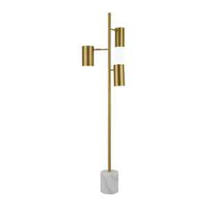   Modern European furniture - Gold 3-Light Accent Floor Lamp - www.oroa.com | Oroa.com