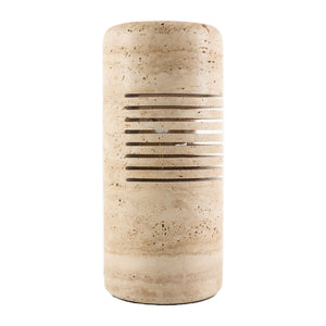   Beige Travertine Accent Table Lamp | Oroa.com