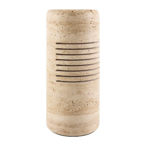   Beige Travertine Accent Table Lamp | Oroa.com