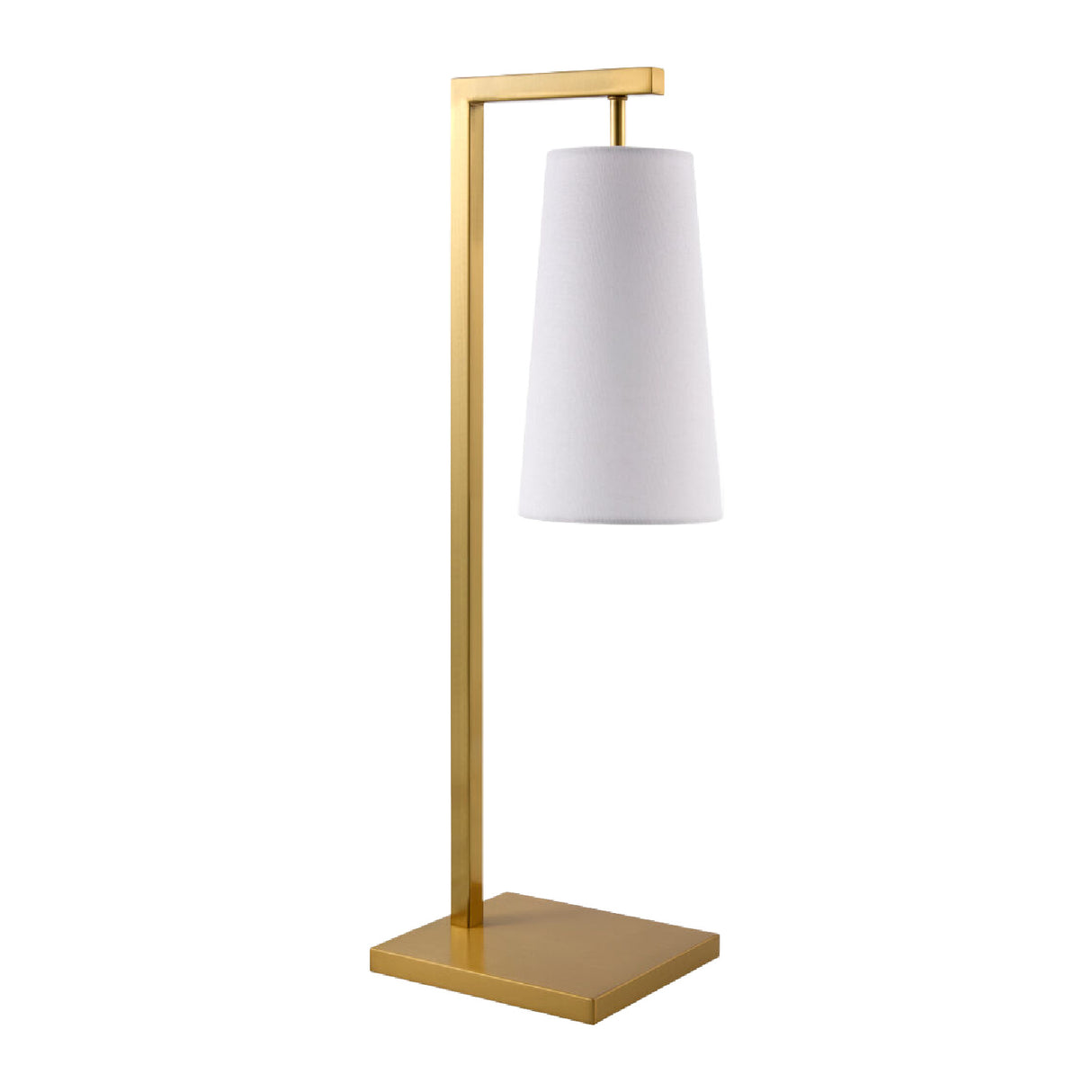   Iron Framed Linen Table Lamp | Oroa.com