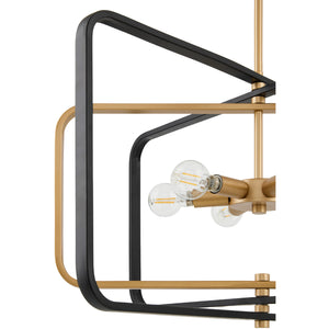   Iron Framed Chandelier | Oroa.com