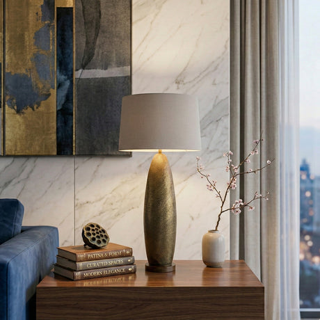   Modern European furniture - Brown Base Accent Floor Lamp - www.oroa.com | Oroa.com