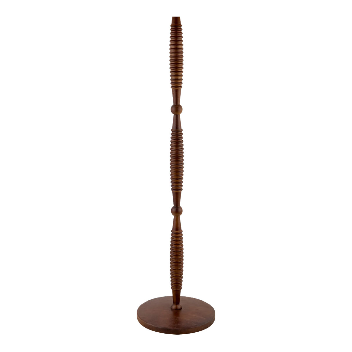   Modern European furniture - Brown Linen Accent Floor Lamp - www.oroa.com | Oroa.com