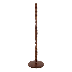   Modern European furniture - Brown Linen Accent Floor Lamp - www.oroa.com | Oroa.com