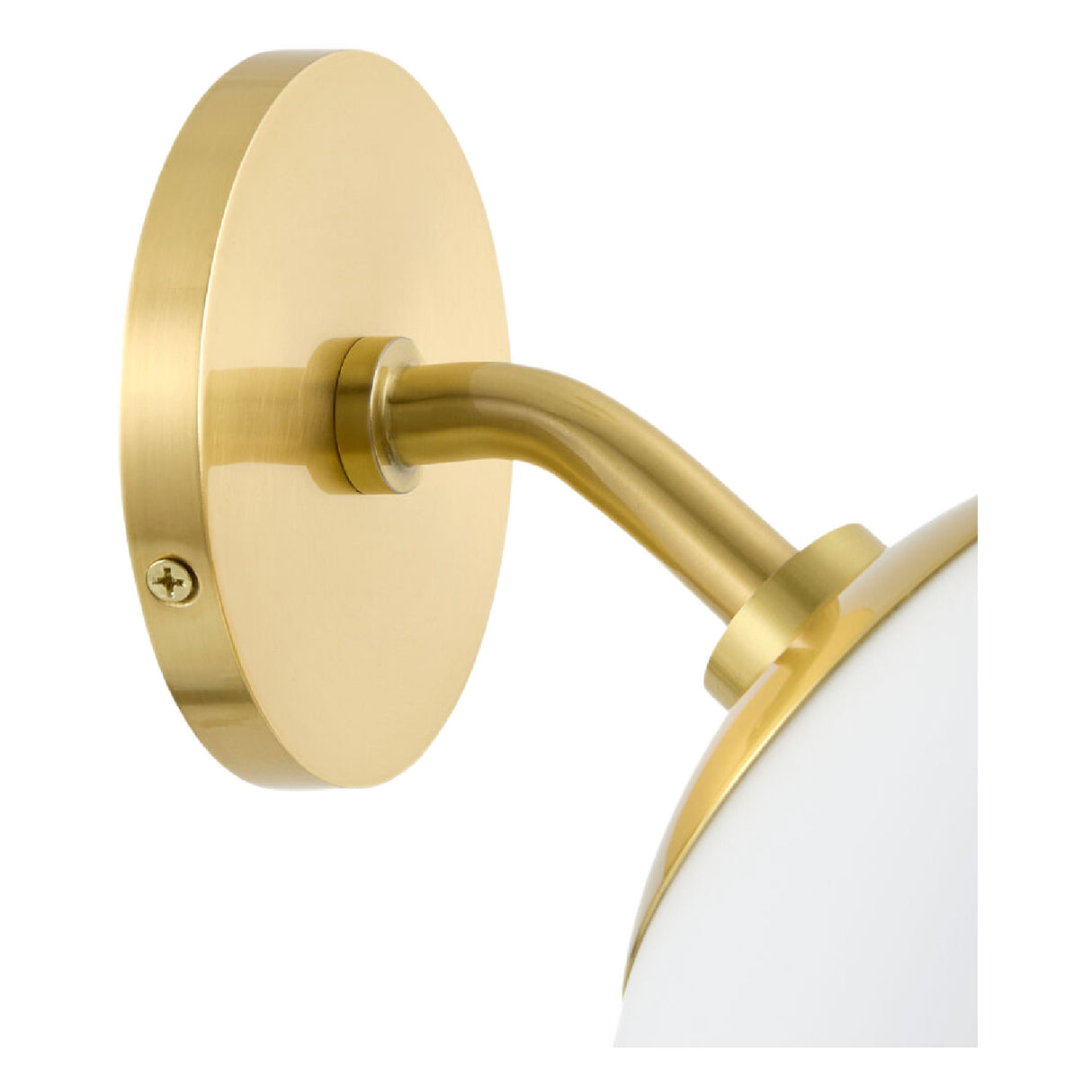   Modern European furniture - White Glass Wall Lamp - www.oroa.com | Oroa.com