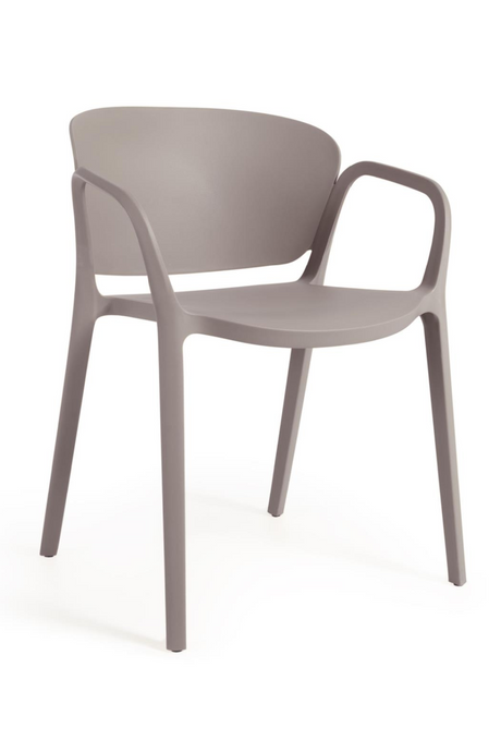 Molded Stackable Garden Armchair (4) | La Forma Ania | Oroa.com
