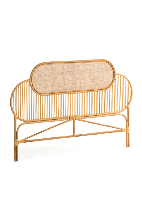 Natural Weaved Rattan Queen Headboard 67" | La Forma Lalita | Oroa.com