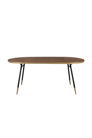 Wooden Oval Dining Table | DF Denise | Oroa.com