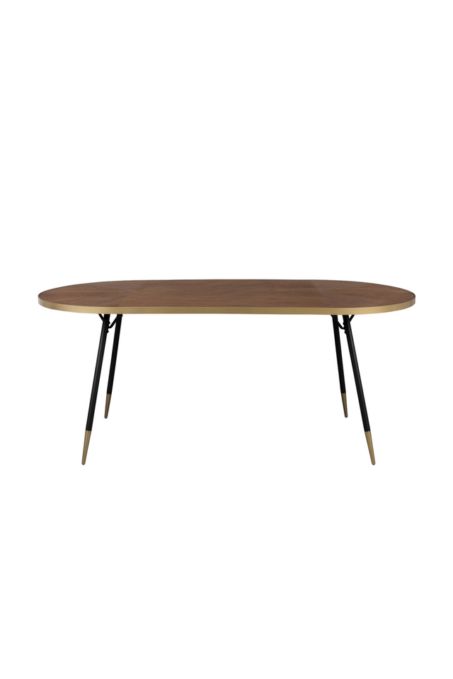 Wooden Oval Dining Table | DF Denise | Oroa.com